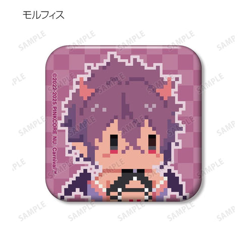 『NU: カーニバル』トレーディングドット絵スクエア缶バッジ(単位/BOX)【202603再販】