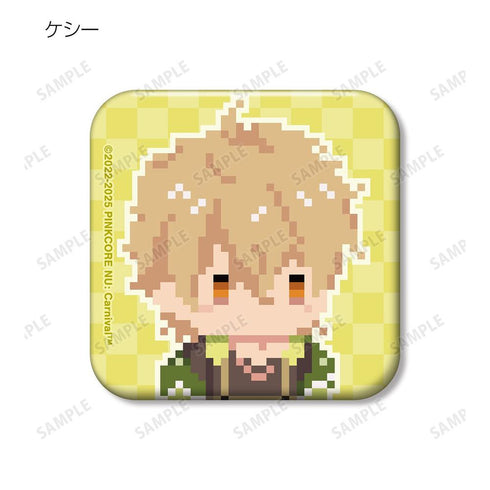 『NU: カーニバル』トレーディングドット絵スクエア缶バッジ(単位/BOX)【202603再販】