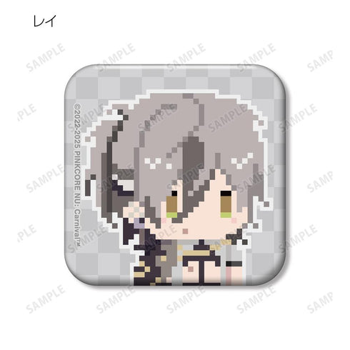 『NU: カーニバル』トレーディングドット絵スクエア缶バッジ(単位/BOX)【202603再販】