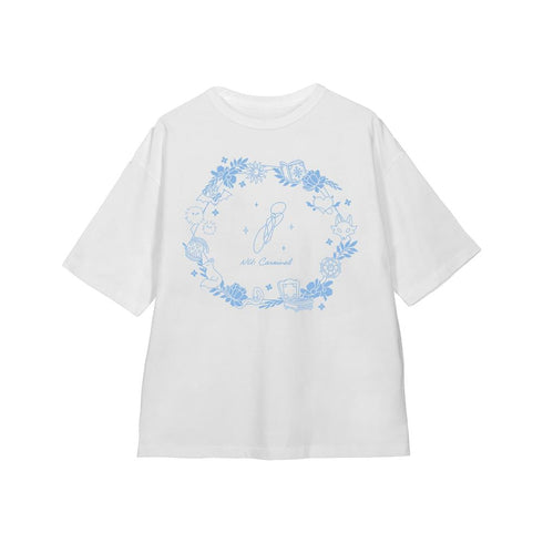 『NU: カーニバル』モチーフ柄 BIGシルエットTシャツユニセックス