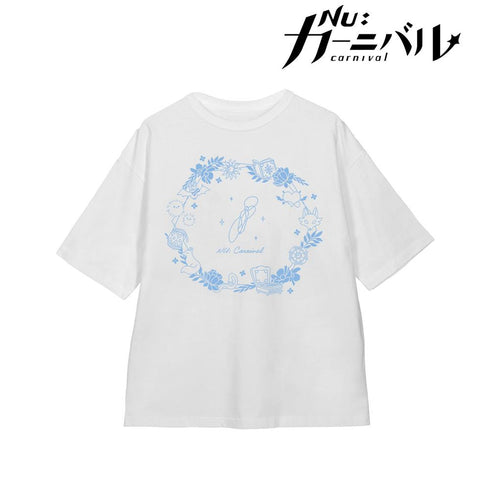 『NU: カーニバル』モチーフ柄 BIGシルエットTシャツユニセックス