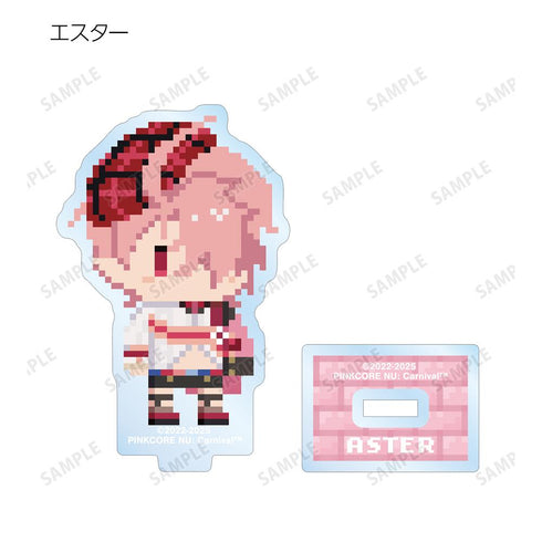 『NU: カーニバル』トレーディングドット絵アクリルスタンド(単位/BOX)
