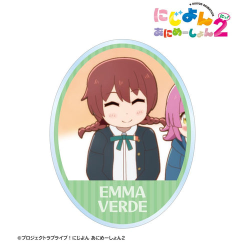 『にじよん あにめーしょん2』エマ・ヴェルデ 場面写アクリルネームプレート