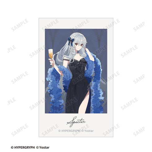 『アークナイツ』ドレスアップver. インスタントカメラ風イラストカード4枚セット ver.A