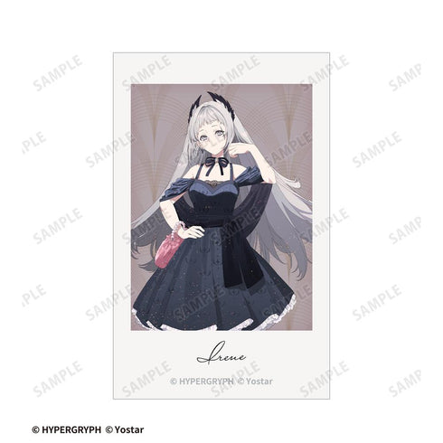 『アークナイツ』ドレスアップver. インスタントカメラ風イラストカード4枚セット ver.A