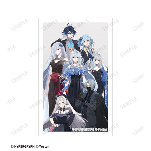 『アークナイツ』ドレスアップver. インスタントカメラ風イラストカード4枚セット ver.B