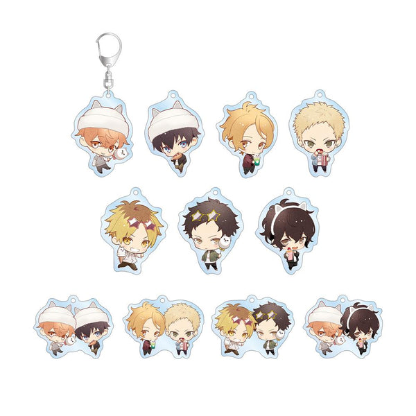 『ギヴン 海へ』さといさんイラスト 遊園地デートver. トレーディングアクリルキーホルダー(単位/BOX)【202511再販】