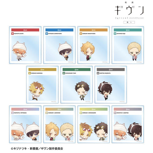 『ギヴン 海へ』さといさんイラスト 遊園地デートver. トレーディングSNS風アクリルカード(単位/BOX)【202511再販】