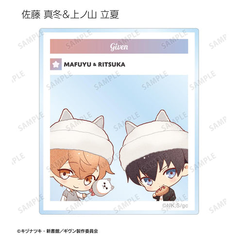 『ギヴン 海へ』さといさんイラスト 遊園地デートver. トレーディングSNS風アクリルカード(単位/BOX)【202511再販】