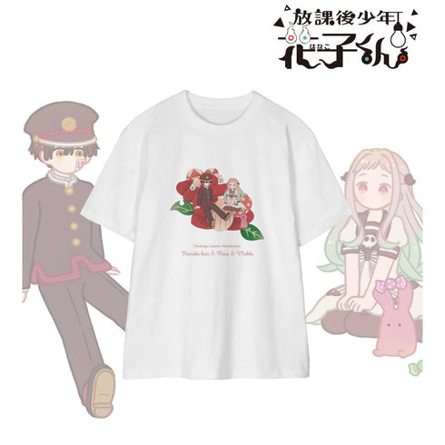 『ショート放課後少年花子くん』花子くん&八尋寧々&もっけ Botania Tシャツメンズ