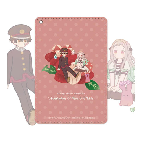 『ショート放課後少年花子くん』花子くん&八尋寧々&もっけ Botania 1ポケットパスケース