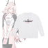 『アークナイツ』シヴィライト・エテルナ ショッピングver. 着用BIGシルエットロングTシャツユニセックス