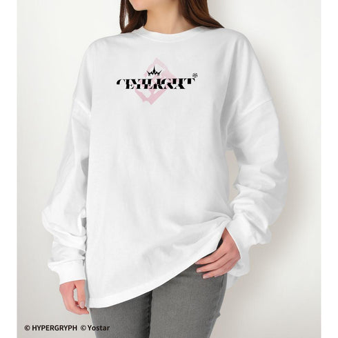 『アークナイツ』シヴィライト・エテルナ ショッピングver. 着用BIGシルエットロングTシャツユニセックス