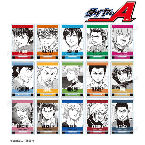 『原作ダイヤのA、ダイヤのA actII』トレーディング原作コマアクリルスタンド(単位/BOX)