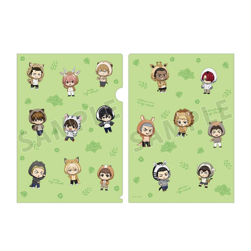 『原作ダイヤのA、ダイヤのA actII』集合 ちびキャラ クリアファイル