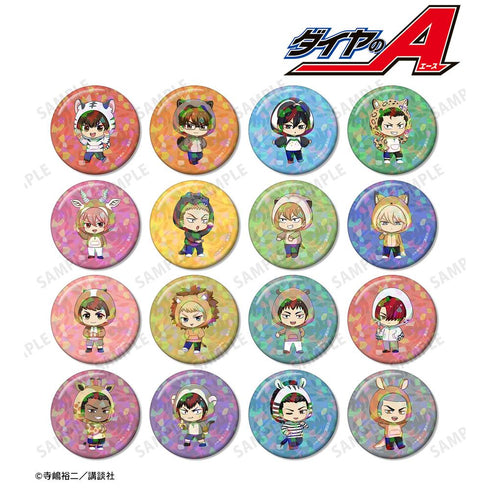 『原作ダイヤのA、ダイヤのA actII』トレーディング ちびキャラ ホログラム缶バッジ(単位/BOX)