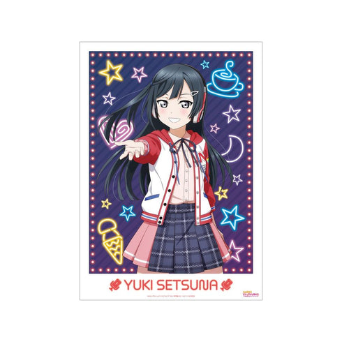 《Love Live! 虹咲学园校园偶像同好会》全新绘制 优木濑菜 Miracle STAY TUNE! A3哑光处理海报【202605再版】