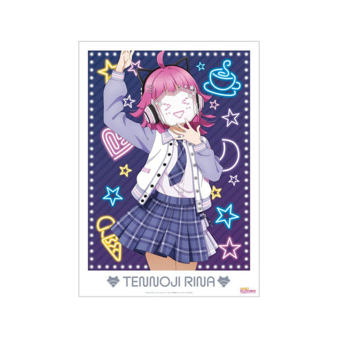 《Love Live! 虹咲学园校园偶像同好会》全新绘制 天王寺璃奈 Miracle STAY TUNE! A3哑光处理海报【202605再版】