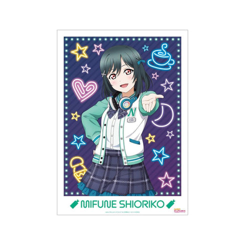 《Love Live! 虹咲学园校园偶像同好会》全新绘制 三船栞子 Miracle STAY TUNE! A3哑光处理海报【202605再版】