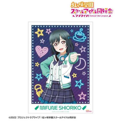 《Love Live! 虹咲学园校园偶像同好会》全新绘制 三船栞子 Miracle STAY TUNE! A3哑光处理海报【202605再版】