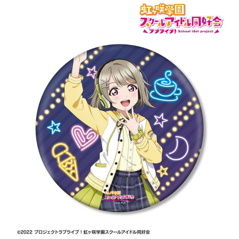 《Love Live! 虹咲学园校园偶像同好会》全新绘制 中须霞 Miracle STAY TUNE! BIG圆形罐立架【202605再版】