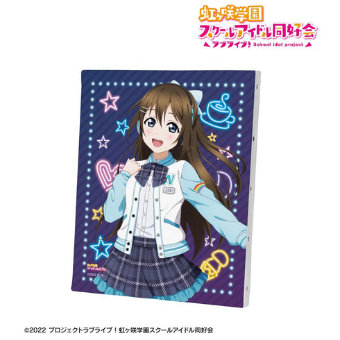 『ラブライブ!虹ヶ咲学園スクールアイドル同好会』描き下ろし 桜坂しずく ミラクル STAY TUNE! キャンバスボード