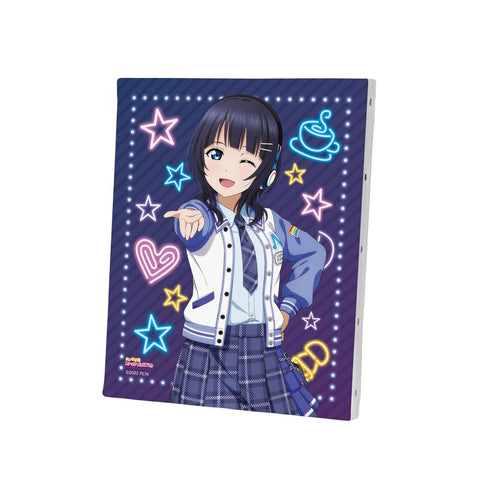 『ラブライブ!虹ヶ咲学園スクールアイドル同好会』描き下ろし 朝香果林 ミラクル STAY TUNE! キャンバスボード