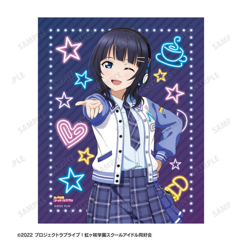 『ラブライブ!虹ヶ咲学園スクールアイドル同好会』描き下ろし 朝香果林 ミラクル STAY TUNE! キャンバスボード