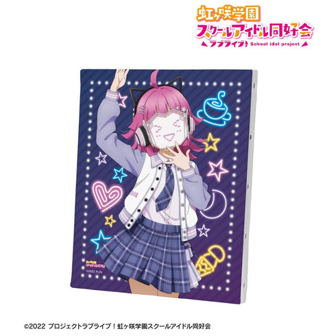 『ラブライブ!虹ヶ咲学園スクールアイドル同好会』描き下ろし 天王寺璃奈 ミラクル STAY TUNE! キャンバスボード