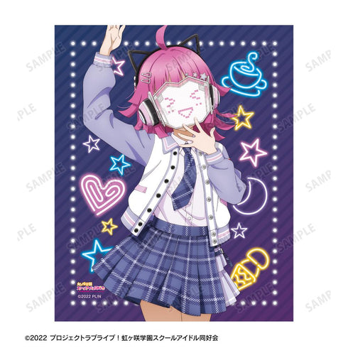 『ラブライブ!虹ヶ咲学園スクールアイドル同好会』描き下ろし 天王寺璃奈 ミラクル STAY TUNE! キャンバスボード