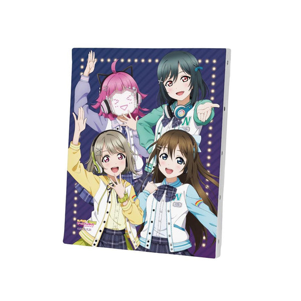 『ラブライブ!虹ヶ咲学園スクールアイドル同好会』描き下ろし 1年生 ミラクル STAY TUNE! キャンバスボード【202605再販】