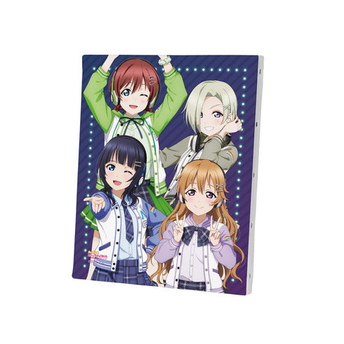 『ラブライブ!虹ヶ咲学園スクールアイドル同好会』描き下ろし 3年生 ミラクル STAY TUNE! キャンバスボード