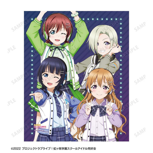 《Love Live! 虹咲学园校园偶像同好会》全新绘制 3年级 Miracle STAY TUNE! 帆布画板【202605再版】