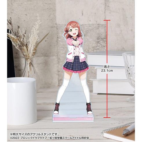 『ラブライブ!虹ヶ咲学園スクールアイドル同好会』描き下ろし 上原歩夢 ミラクル STAY TUNE! 特大アクリルスタンド【202605再販】