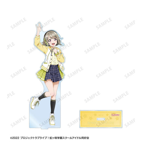 《Love Live! 虹咲学园校园偶像同好会》全新绘制 中须霞 Miracle STAY TUNE! 特大亚克力立牌【202605再版】