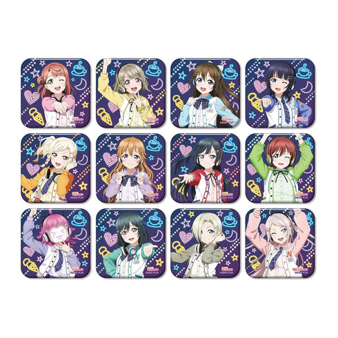 《Love Live! 虹咲學園校園偶像同好會》全新繪製 Miracle STAY TUNE! Trading Square 徽章(單位/盒)【202605 再版】