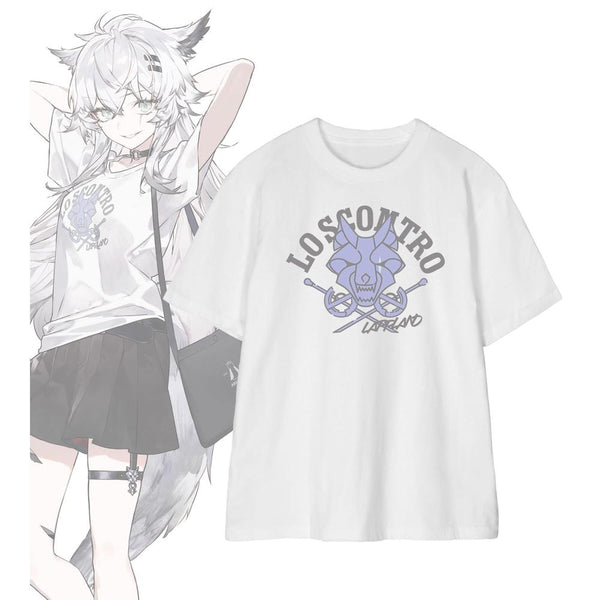 『アークナイツ』荒蕪ラップランド ショッピングver. 着用Tシャツレディース【202607再販】