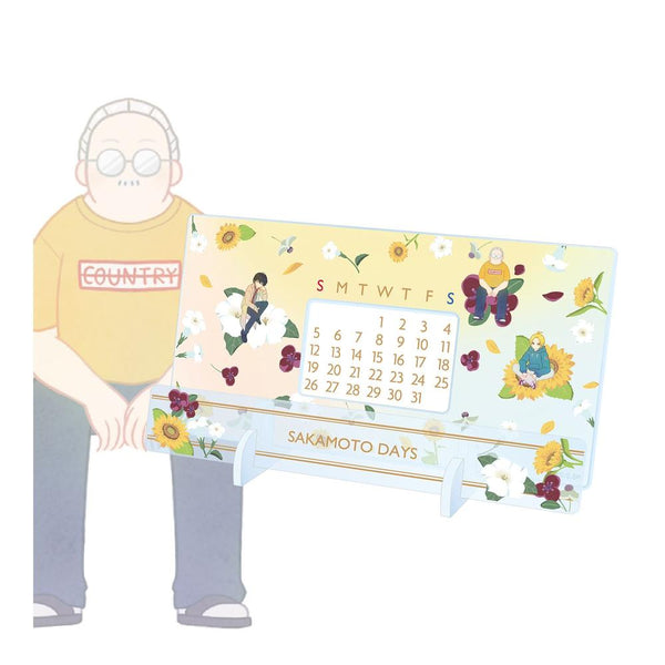 《SAKAMOTO DAYS》坂本太郎、朝仓真、南云Botania 台式亚克力万年日历【202608再版】