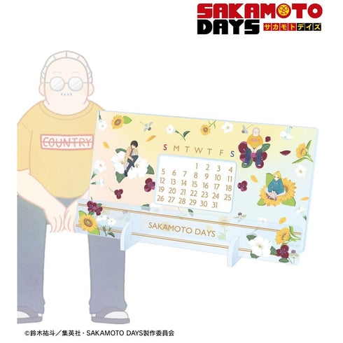 《SAKAMOTO DAYS》坂本太郎、朝仓真、南云Botania 台式亚克力万年日历【202608再版】