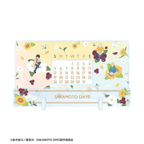 『SAKAMOTO DAYS』坂本 太郎&朝倉 シン&南雲 Botania 卓上アクリル万年カレンダー【202602再販】
