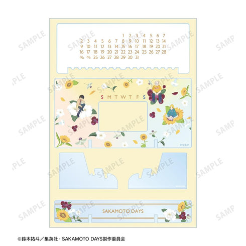 『SAKAMOTO DAYS』坂本 太郎&朝倉 シン&南雲 Botania 卓上アクリル万年カレンダー【202602再販】