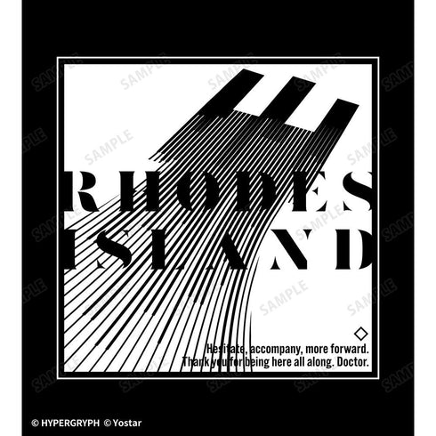 『アークナイツ』ロドスイメージ バックプリントパーカーユニセックス