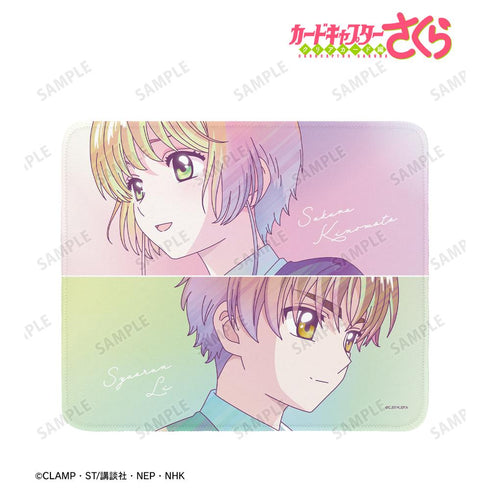 『カードキャプターさくら クリアカード編』木之本 桜&李 小狼 Ani-Art clear label マウスパッド