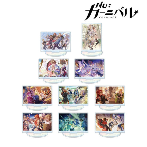 『NU: カーニバル』トレーディングカラーイラストアクリルスタンド(単位/BOX)【202603再販】
