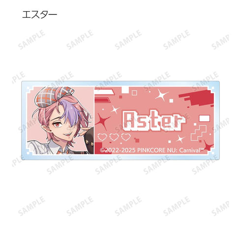 『NU: カーニバル』トレーディングアクリルネームプレート(単位/BOX)