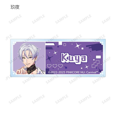 『NU: カーニバル』トレーディングアクリルネームプレート(単位/BOX)