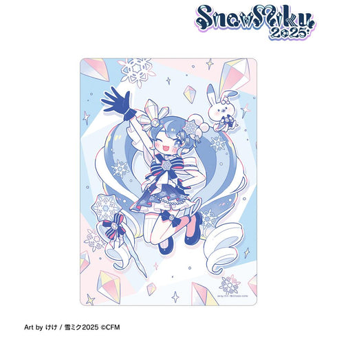 『初音ミク SNOW MIKU 2025』SNOW MIKU 2025 雪ミク Art by けけ A5硬質ケース