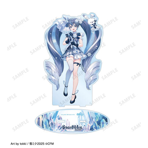 『初音ミク SNOW MIKU 2025』SNOW MIKU 2025 雪ミク Art by tokki 特大アクリルスタンド