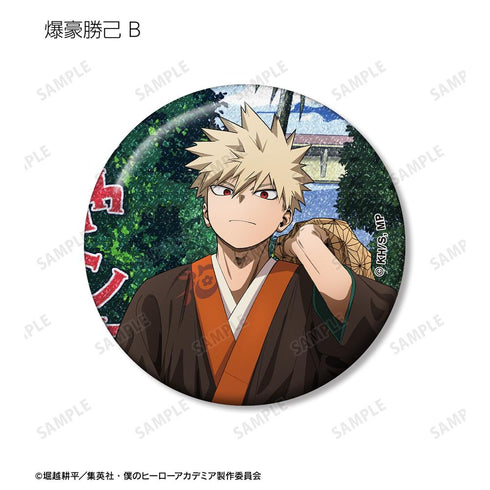 『僕のヒーローアカデミア』描き下ろし 花やしきver. トレーディンググリッター缶バッジ(単位/BOX)