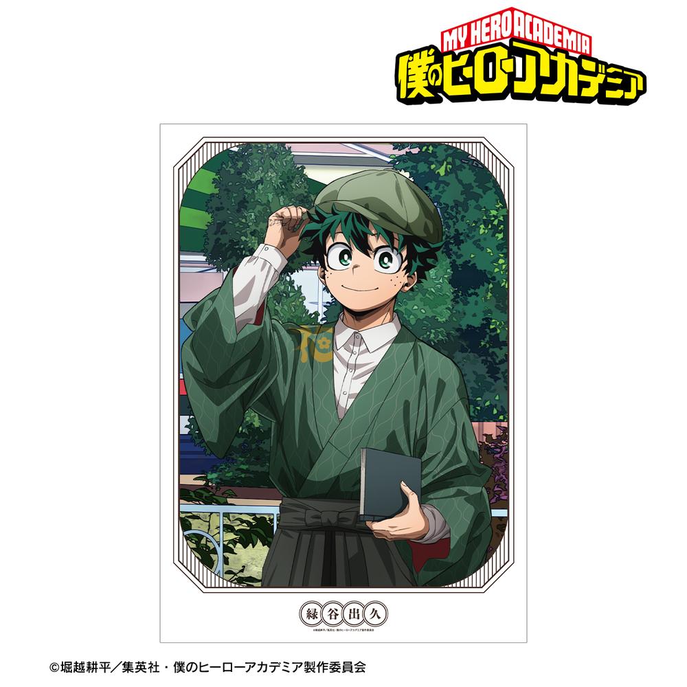 僕のヒーローアカデミア』描き下ろし 緑谷出久 花やしきver. A3 僕のヒーローアカデミア』描き下ろし 緑谷出久 花やしきver. A3